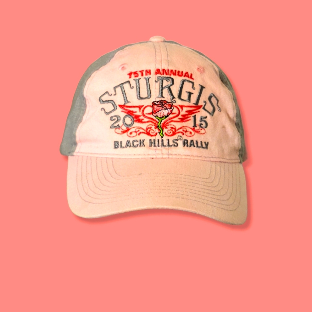 Adult Adjustable Baseball Cap  - Sturgis 2015